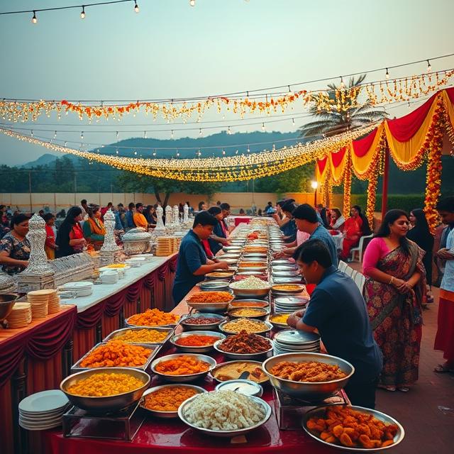 Best Veg Catering Services in Hyderabad
